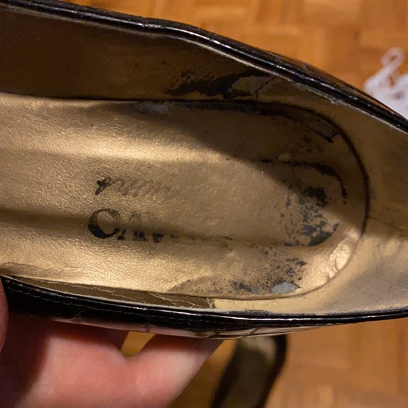 Vince Camuto Patent Leather Block Heels - Picture 6 of 9